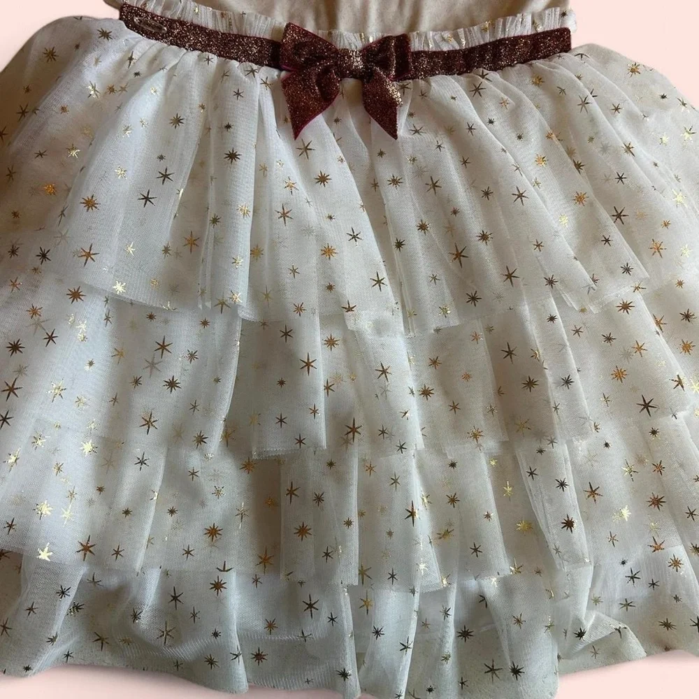 Golden Twinkle Party Dress – Size 14 (American Girl)